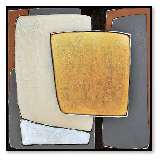 Cream/Brown/Gray